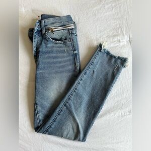 Pistols Size 25 High Rise Straight Leg style:p6996ekc-asv